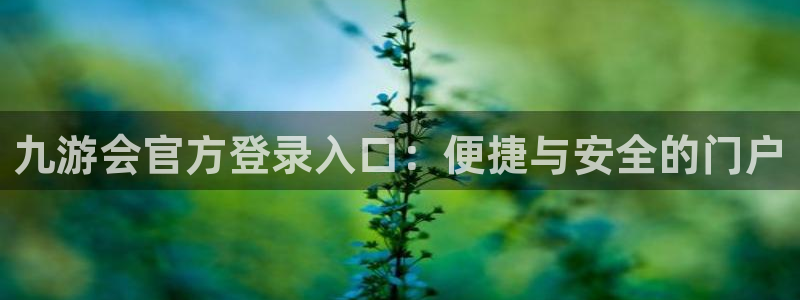 辉达注册开户：九游会官方登录入口：便捷与安全的门户