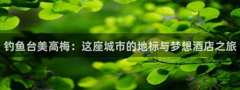 辉达娱乐网页版：钓鱼台美高梅：这座城市的地标与梦想酒店之旅