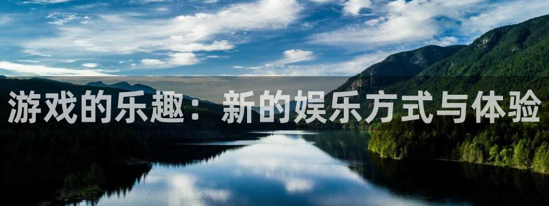 辉达娱乐平台最新版本下载：游戏的乐趣：新的娱乐方式与体验